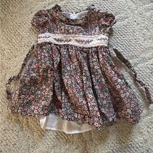 12 month Iris and Ivy smocked Girls Dress
